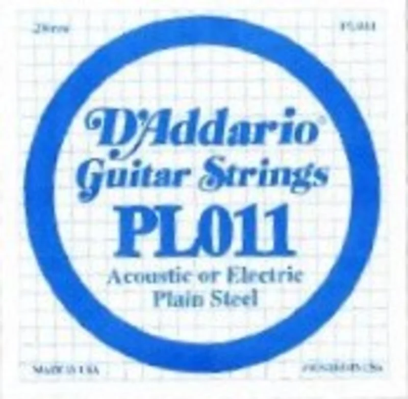 Single Guitar String - D'addario Pl011