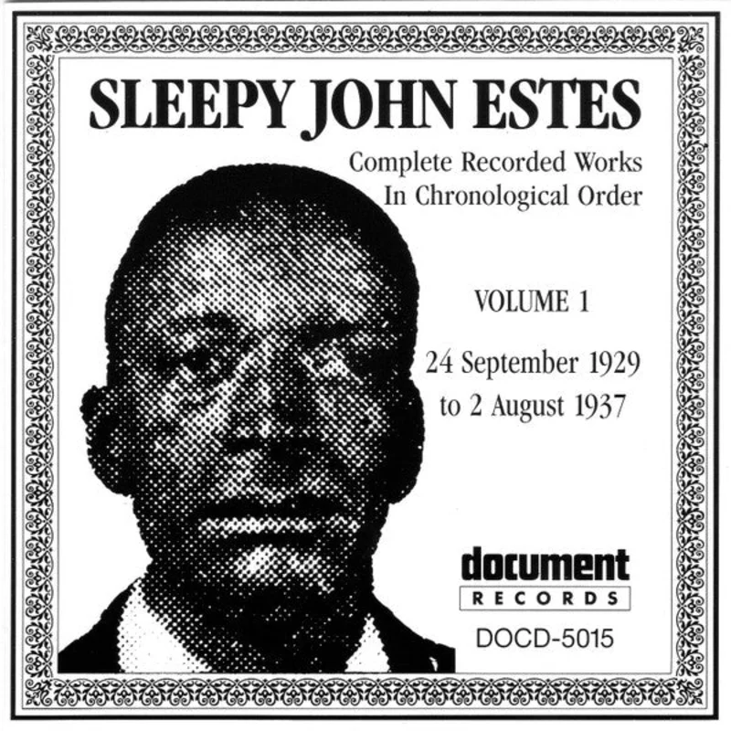Sleepy John Estes - Complete Recorded Works In Chronological Order, Volume 1 -- 24 September 1929 To 2 August 1937 (CD)