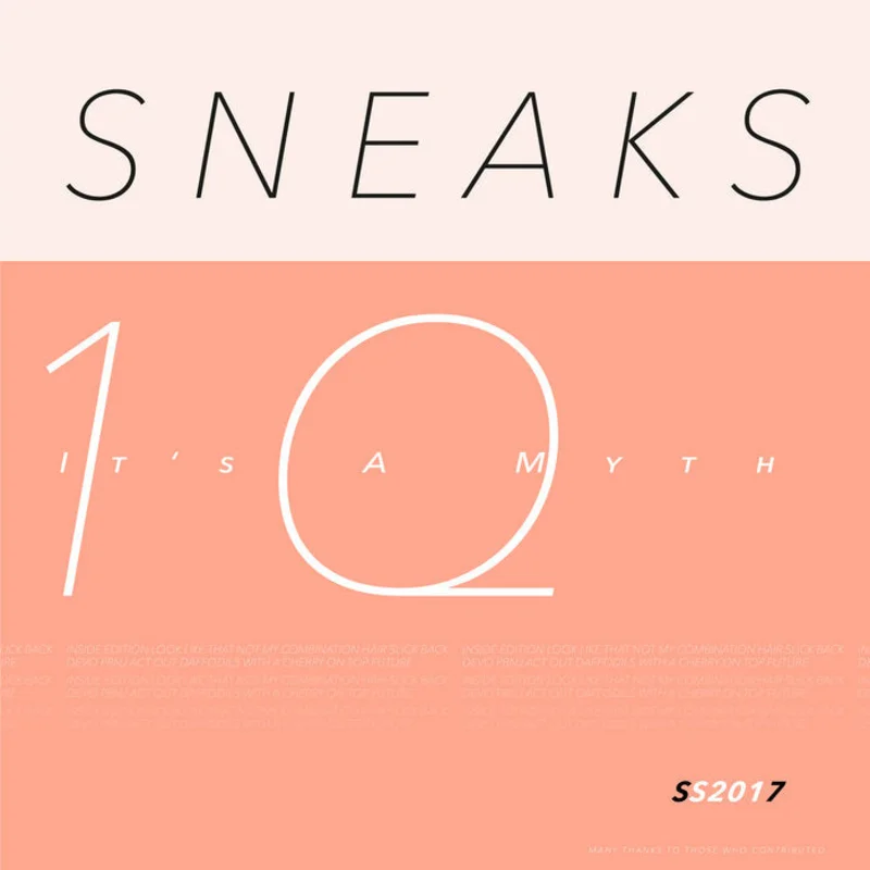 Sneaks - It's a Myth LP (Ltd Clear Vinyl Edition)