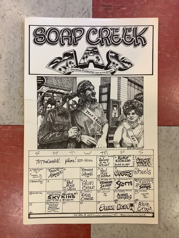 Soap Creek Saloon May Calendar - 1975 (Poster)