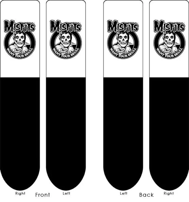 Socks: Misfits Want Skulls