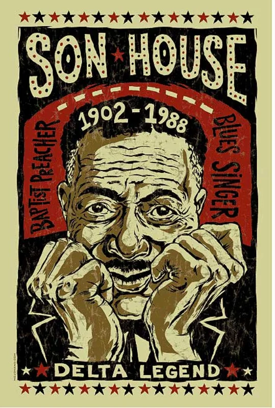 Son House - Mojohand Poster