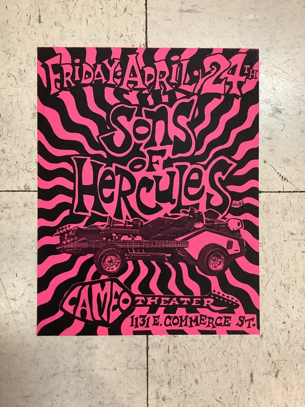Sons of Hercules at Cameo Theater - 1992 (Poster)