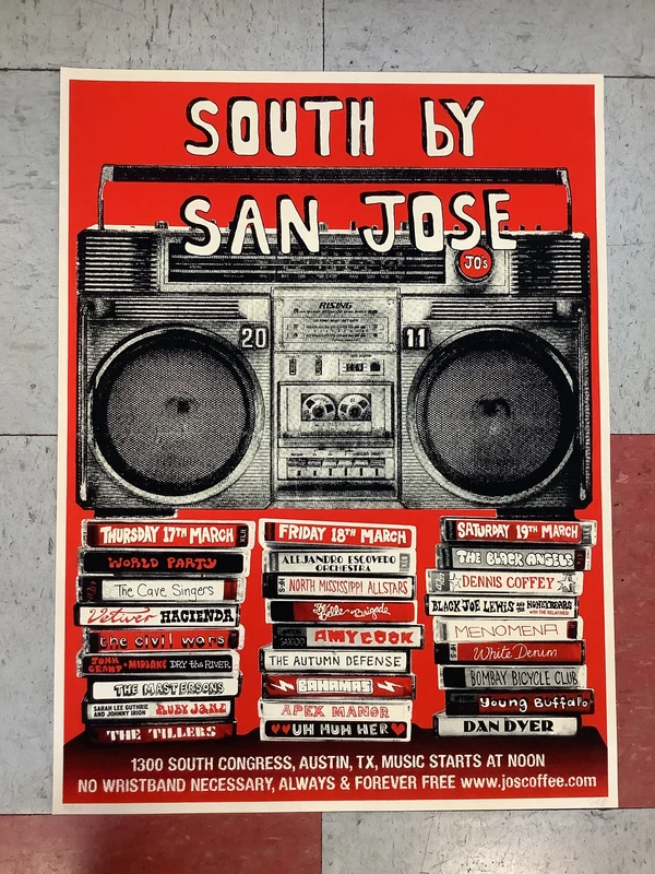 South By San Jose - 2011 (Poster)