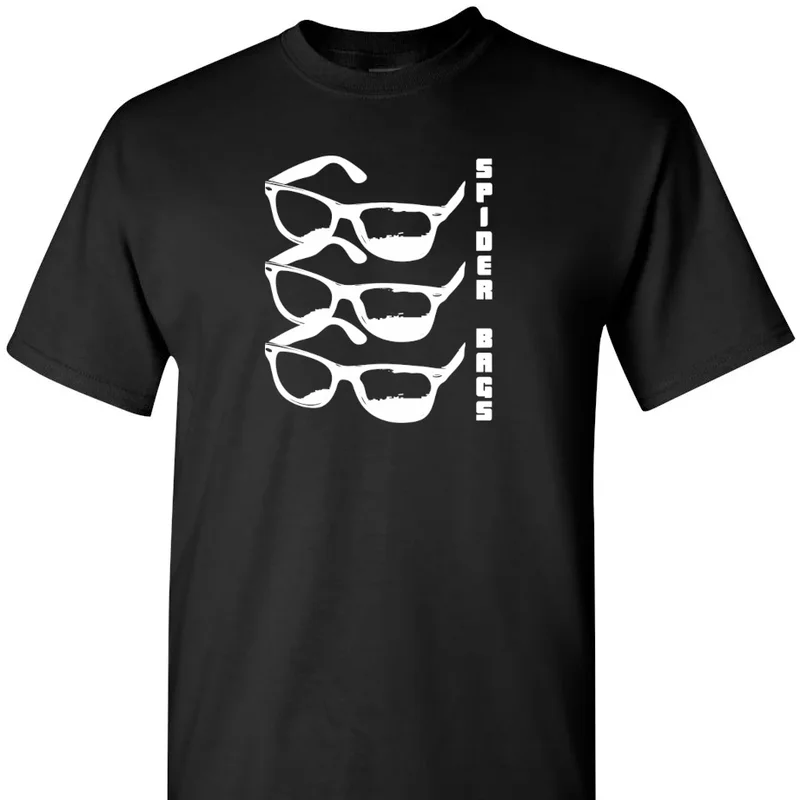 Spider Bags x BCR Collab + Benefit T-shirt Black Shirt w/ White Ink