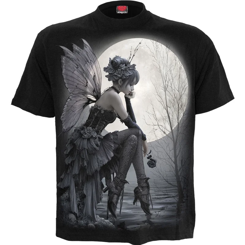 Spiral Unisex T-Shirt: Reflections Black