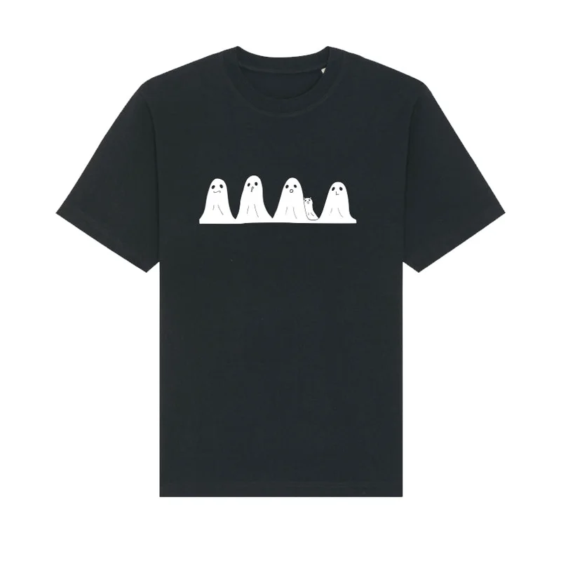 SPOOL  Ghost  T-Shirt [Black]