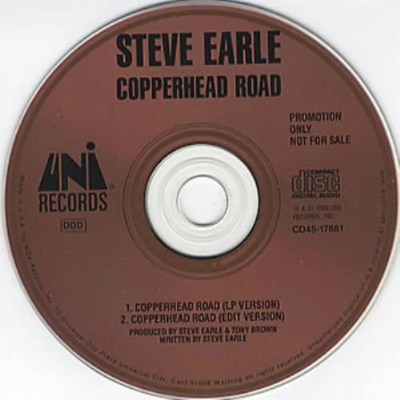 Steve Earle - Copperhead Road (CD)