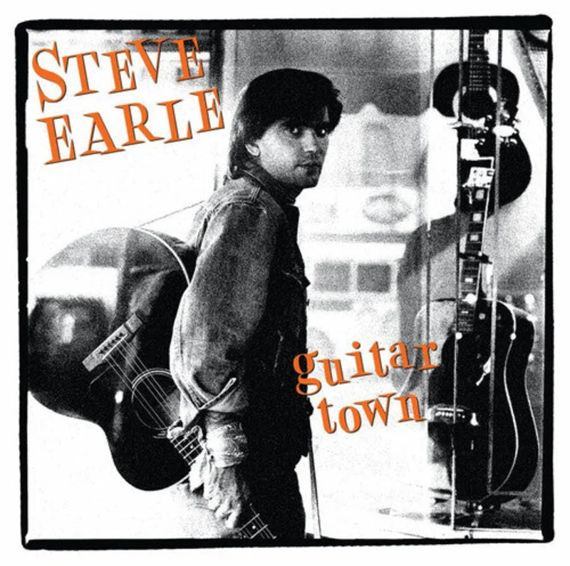 Steve Earle-Guitar Town (LP)