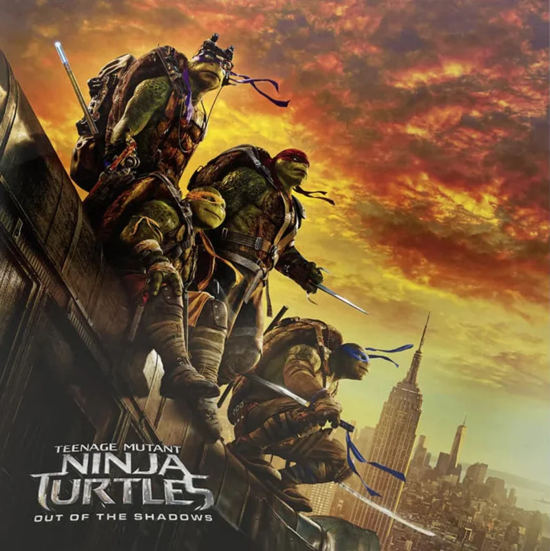 Steve Jablonsky-Teenage Mutant Ninja Turtles: Out of the Shadows Score (Turtle Mask Tri Color LP)