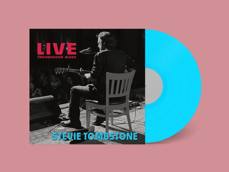 Stevie Tombstone - Live Troubadour Blues (LP, Album)
