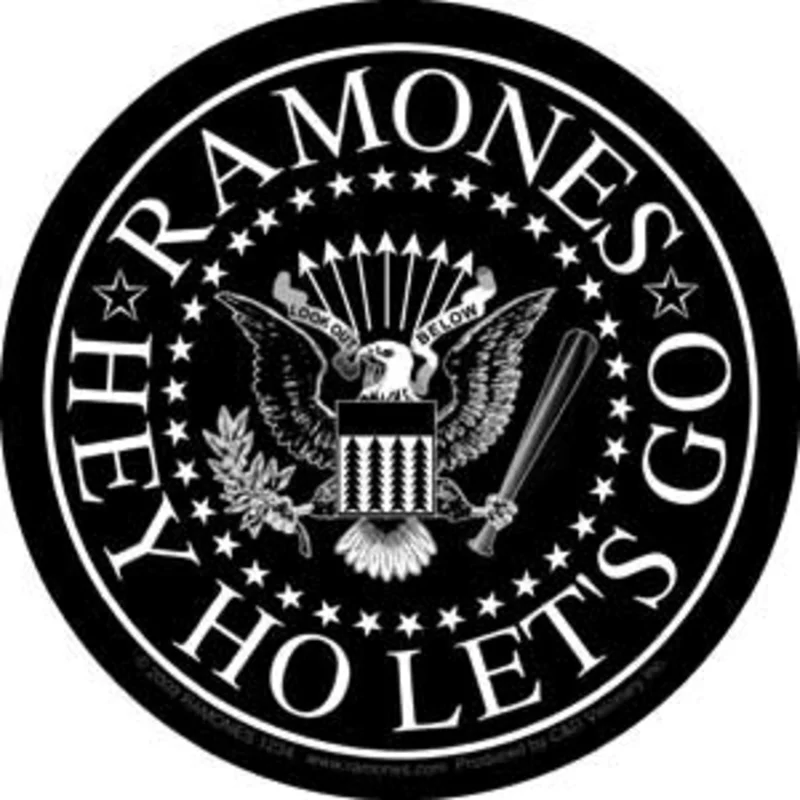 Stickers: Ramones eagles logo (officially licensed)