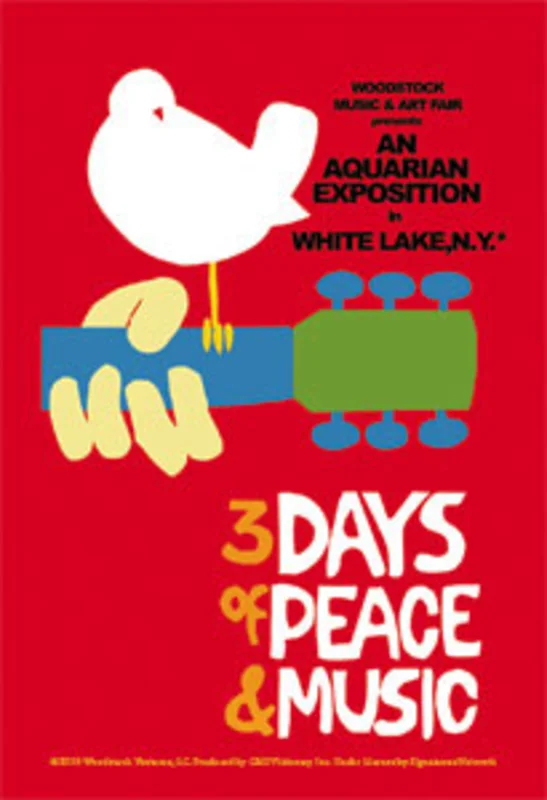 Stickers: Woodstock (officially licensed)