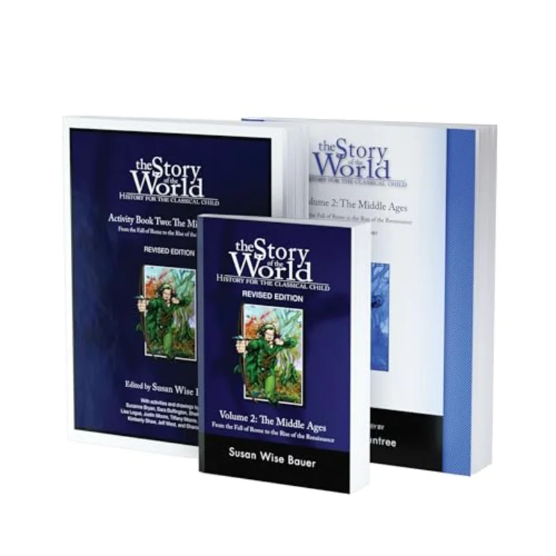 Story of the World, Vol. 2 Bundle : History for the Classical Child: The Middle Ages; Text, Activity Book, and Test & Answer Key