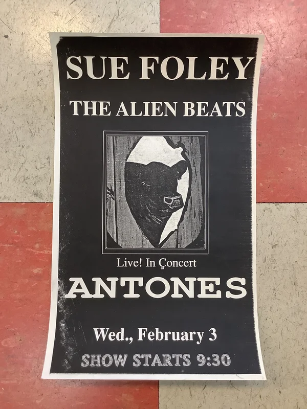 Sue Foley and The Alien Beats at Antone's Nightclub (Poster)