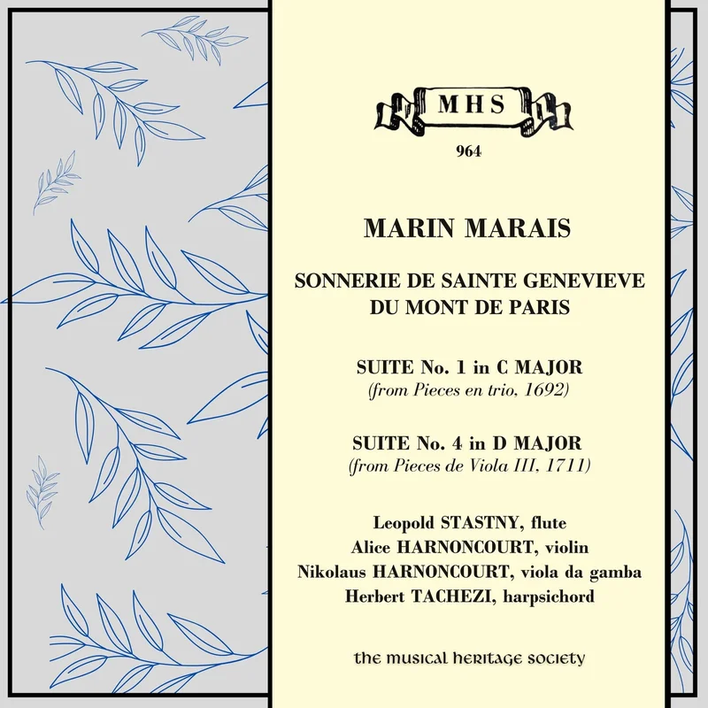 Suite No. 4 In D Major (From Pieces De Viole, Book III, 1711) X. Plainte