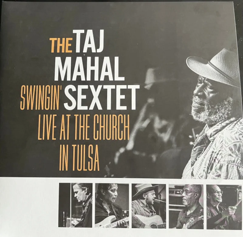 Taj Mahal Sextet - Swingin' Live At The Church In Tulsa (2xLP, Album, Gol)