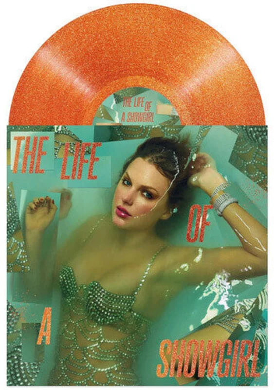 Taylor Swift-The Life Of A Showgirl (Orange Glitter Vinyl) (LP)