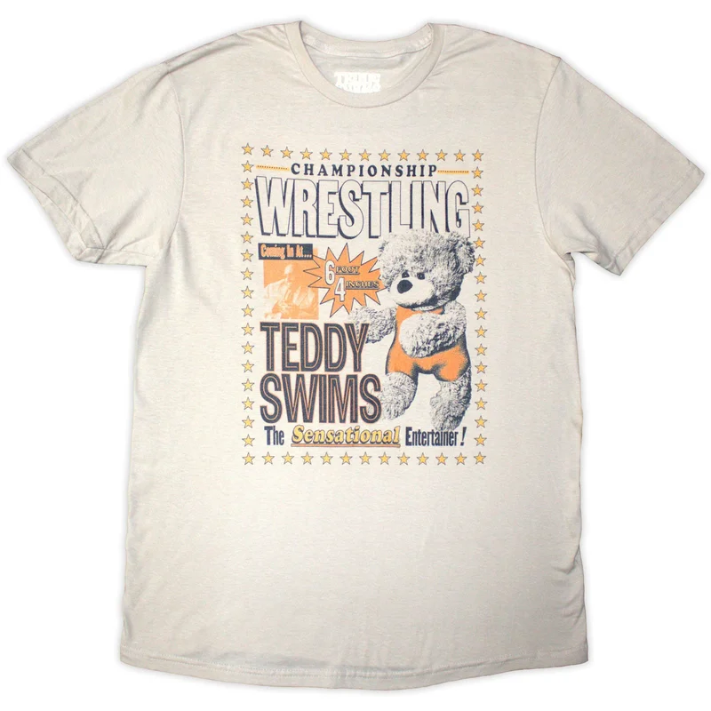 Teddy Swims Unisex T-Shirt: Wrestling Sand