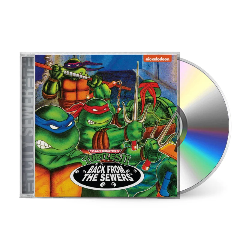 Teenage Mutant Ninja Turtles II: Back from the Sewers (Original Soundtrack) [CD]