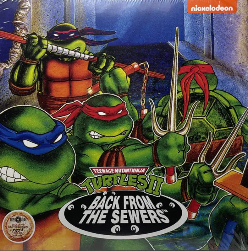Teenage Mutant Ninja Turtles II: Back From The Sewers (Pizza Splatter LP)