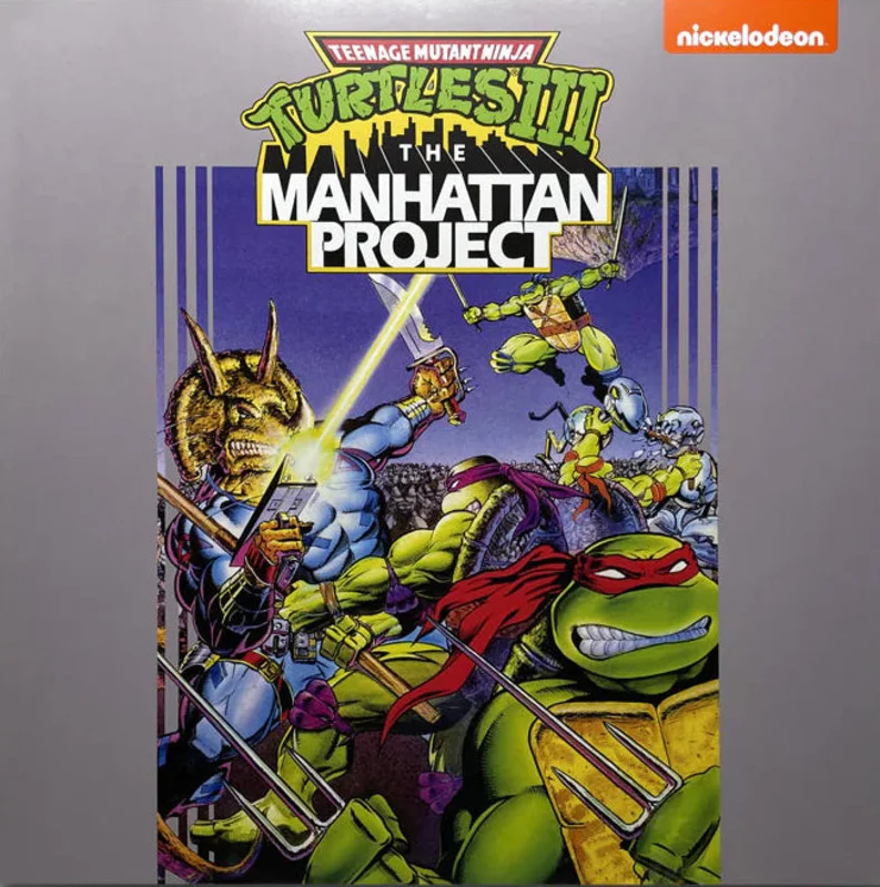 Teenage Mutant Ninja Turtles III: The Manhattan Project (Pizza Splatter LP)