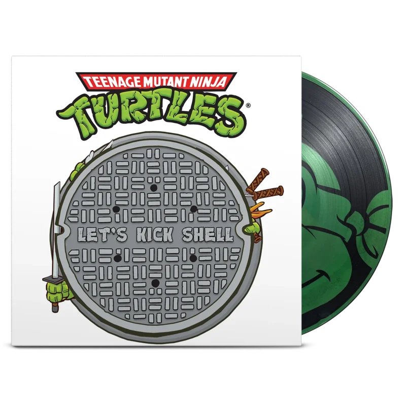 Teenage Mutant Ninja Turtles - Let's Kick Shell! (Green) - Vinyl Soundtrack