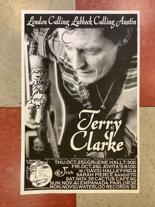 Terry Clarke Promo - 2007 (Poster)