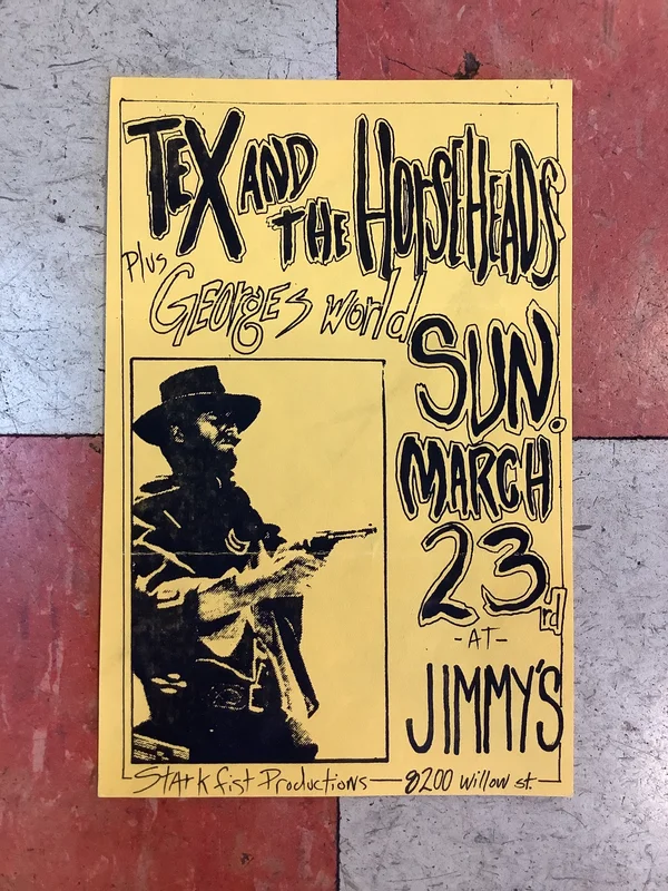 Tex and the Horseheads/George's World at Jimmy's (Poster)