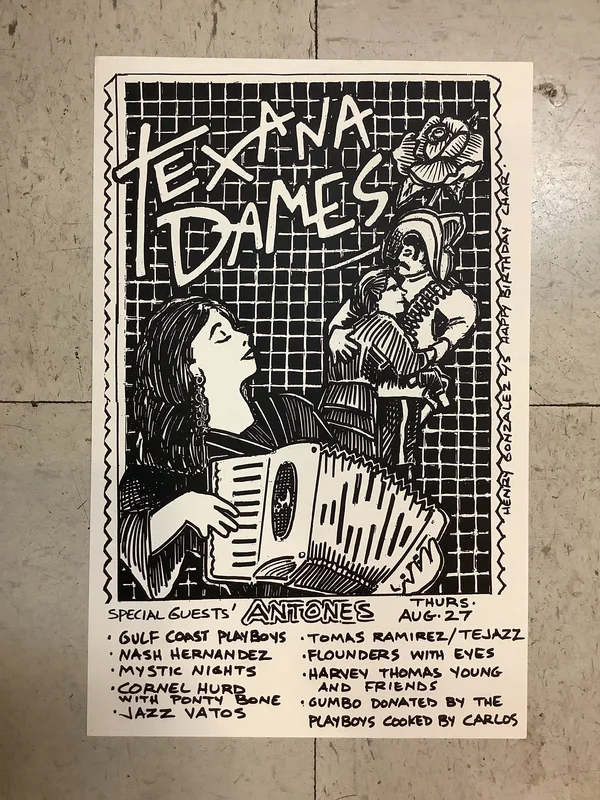 Texana Dames at Antone's (Poster)