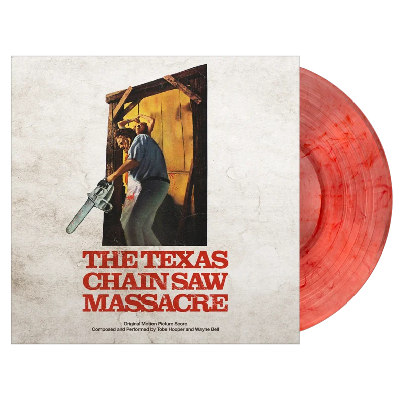 Texas Chainsaw Massacre (Clear with Blood Red Splatter) - Vinyl Soundtrack
