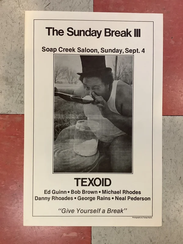 Texoid at Soap Creek Saloon (Poster)