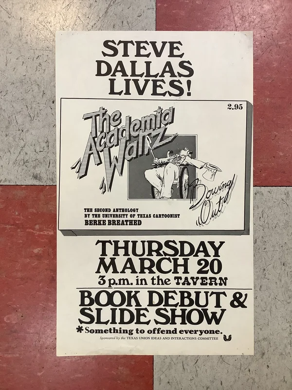 "The Academia Waltz" Book Debut and Slide Show (Poster)