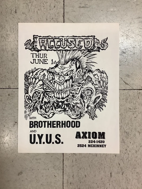 The Accsed at Axiom (Poster)