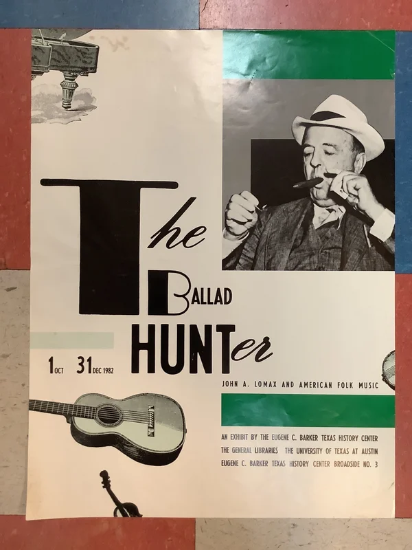 The Ballad Hunter: John A. Lomax and American Folk Music - 1982 (Poster)