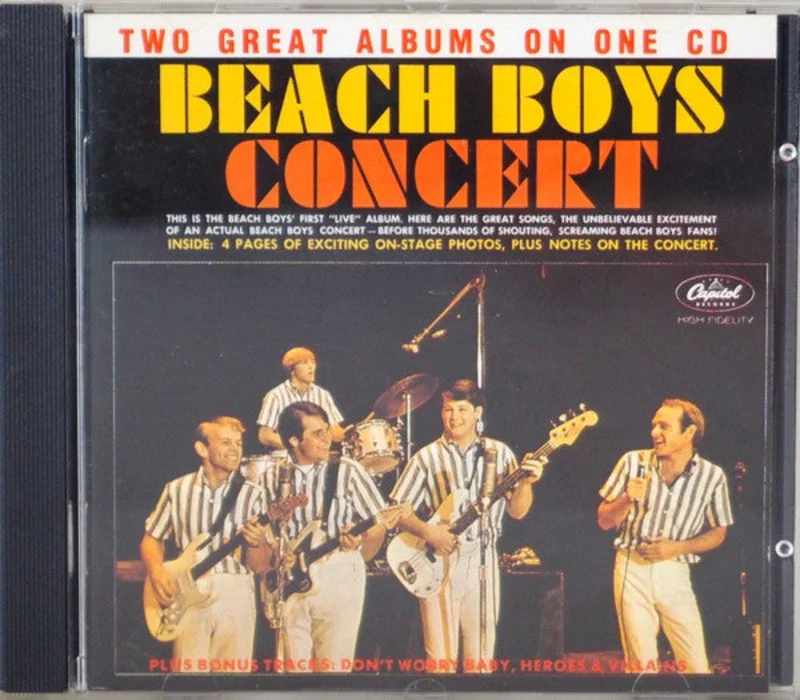 The Beach Boys - Beach Boys Concert & Live In London (CD)