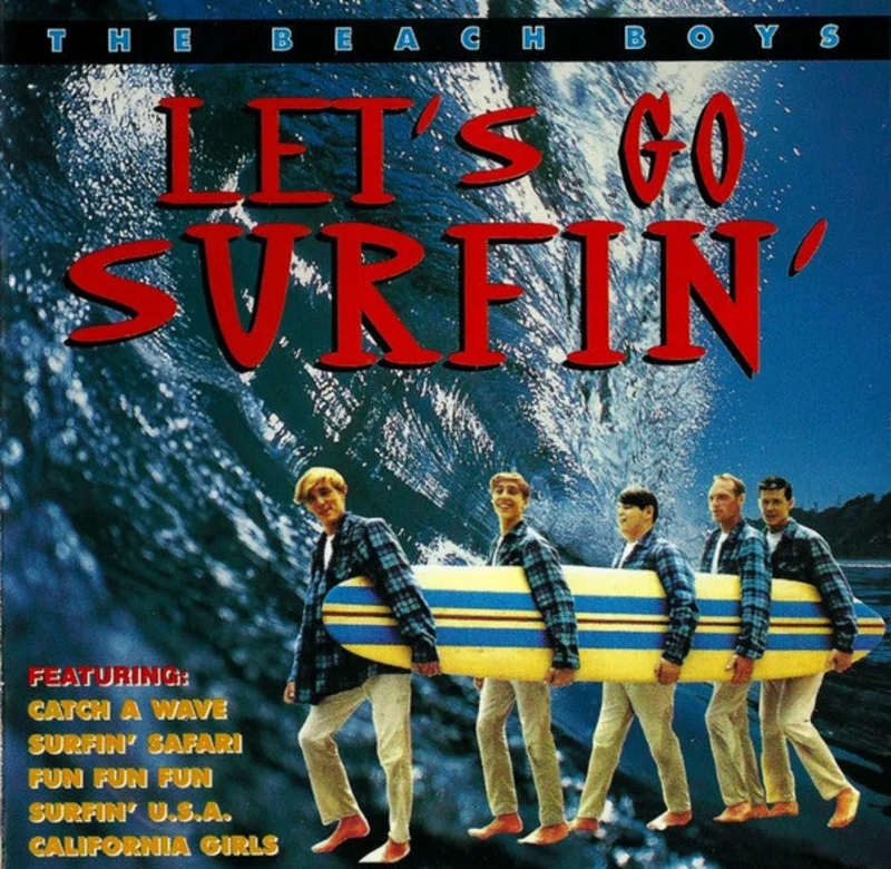 The Beach Boys - Let's Go Surfin' (CD)