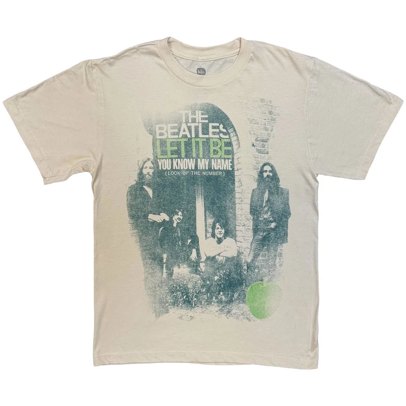 The Beatles Kids T-Shirt: Let It Be/You Know My Name Natural