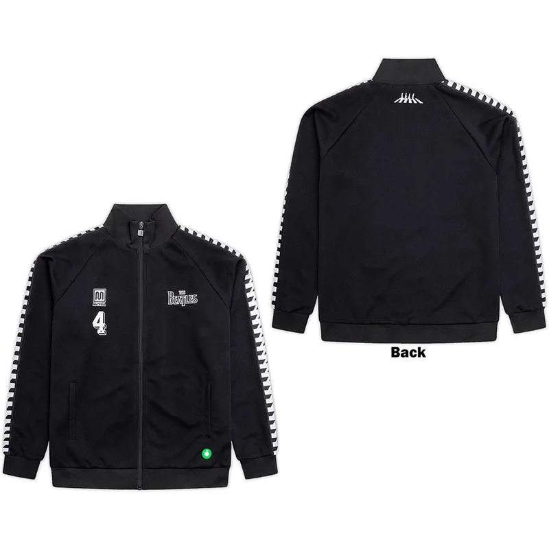 The Beatles Unisex Track Jacket: Meyba Logos Small