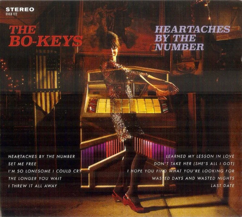 The Bo-Keys - Heartaches By The Number (CD)