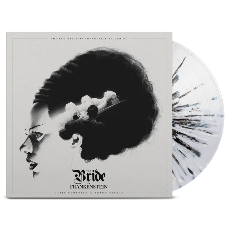 The Bride of Frankenstein - Vinyl Soundtrack (Gray, Black & White Splatter)