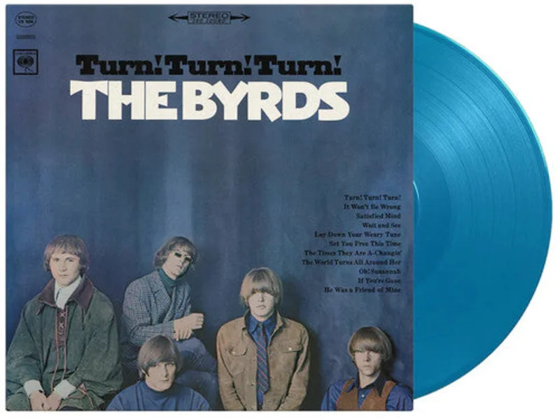 The Byrds - Turn! Turn! Turn! (Blue LP)
