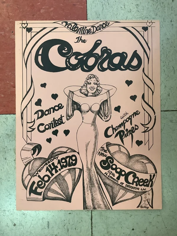 The Cobras at Soap Creek (Poster)