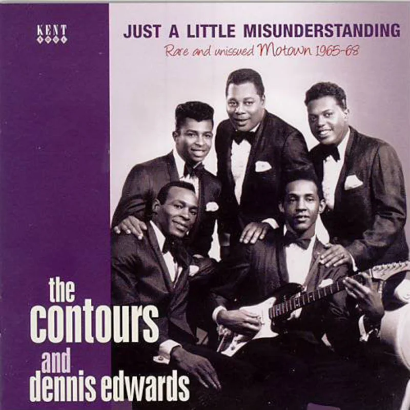 The Contours And Dennis Edwards - Just A Little Misunderstanding - Rare And Unissued Motown 1965-68 (CD)
