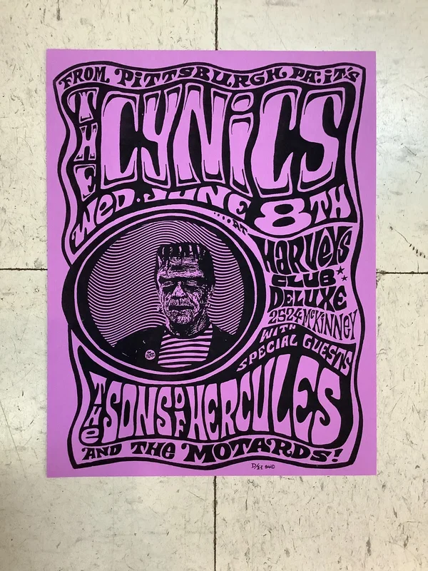 The Cynics at Harvey's Club Deluxe - 1994 (Poster)
