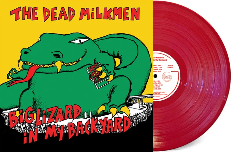 The Dead Milkmen-Big Lizard In My Backyard (INEX) (Red Vinyl) (LP)