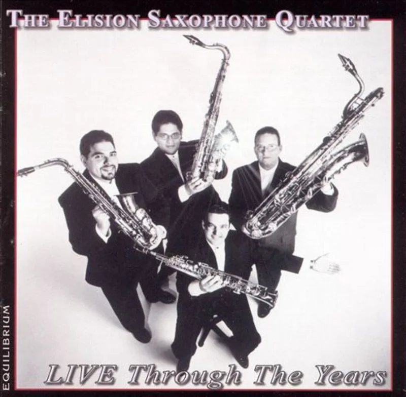 The Elision Saxophone Quartet - Live Through The Years (CD)