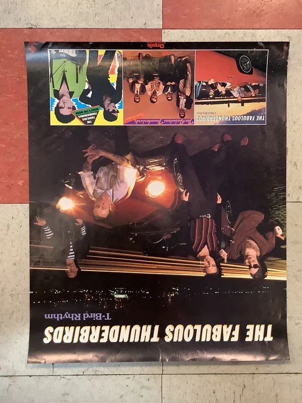The Fabulous Thunderbirds "T-Bird Rhythm" Promo - 1982 (Poster)