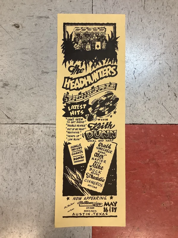 The Headhunters with Keith Dunn at Bottom Line (Poster)