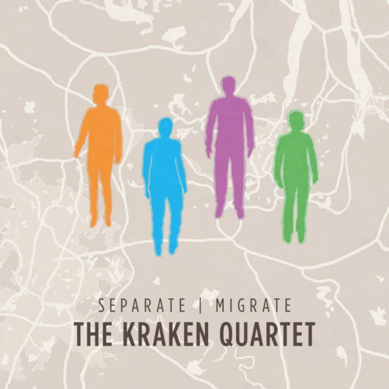 The Kraken Quartet - Separate | Migrate (Vinyl)